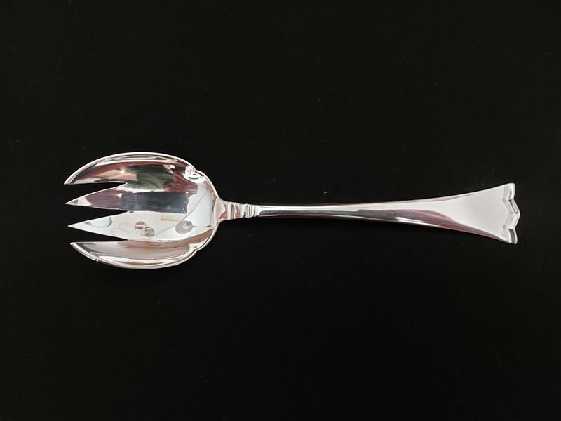 Kronesølv salatgaffel