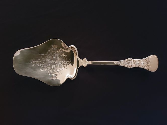 Hovedbilde Flat Rose kakespade gml.mod. - ny serie
