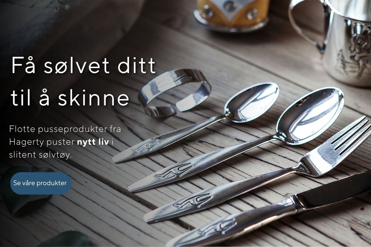 Få sølvet til å skinne - se vårt utvalg sølvpuss